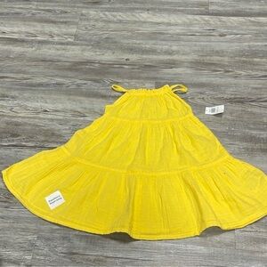 Old Navy Bright Yellow Kids Dress